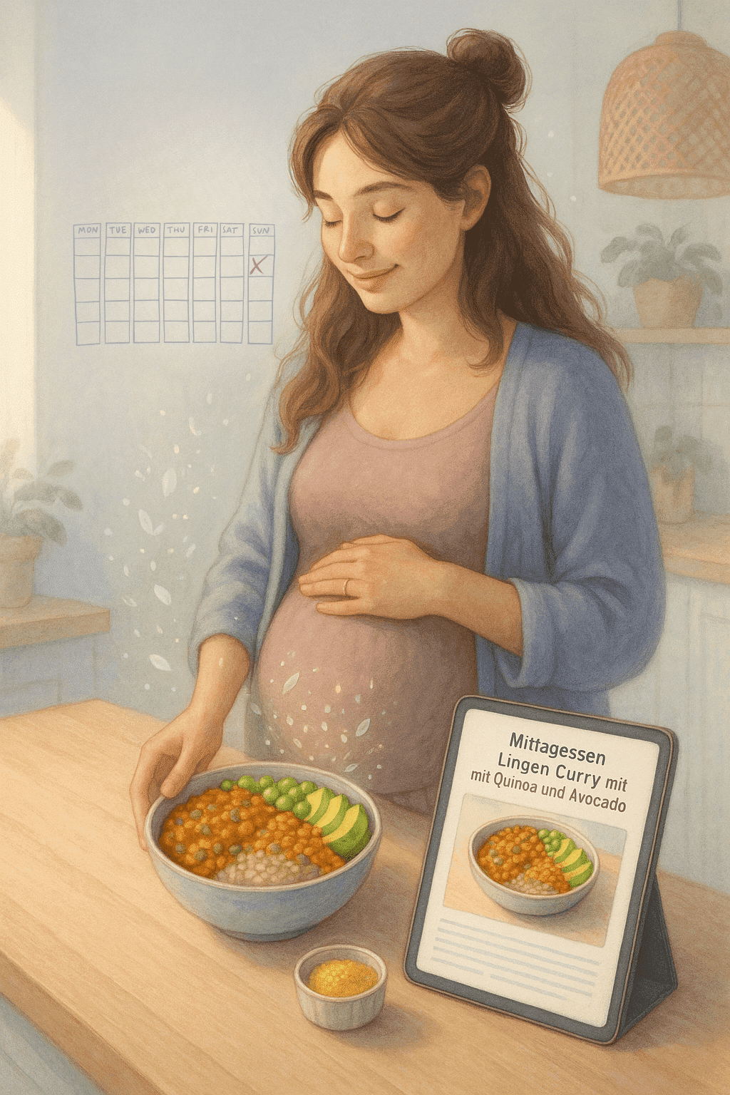 gesunde Rezepte Schwangerschaft und Stillzeit