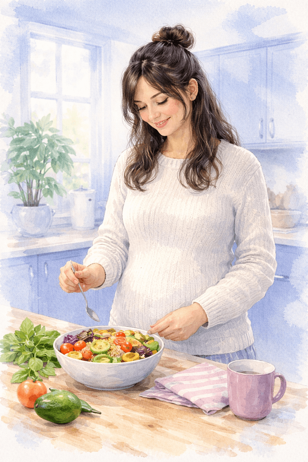 vegane Ernährungsberatung Schwangerschaft Bauchgefühl und Babyglück